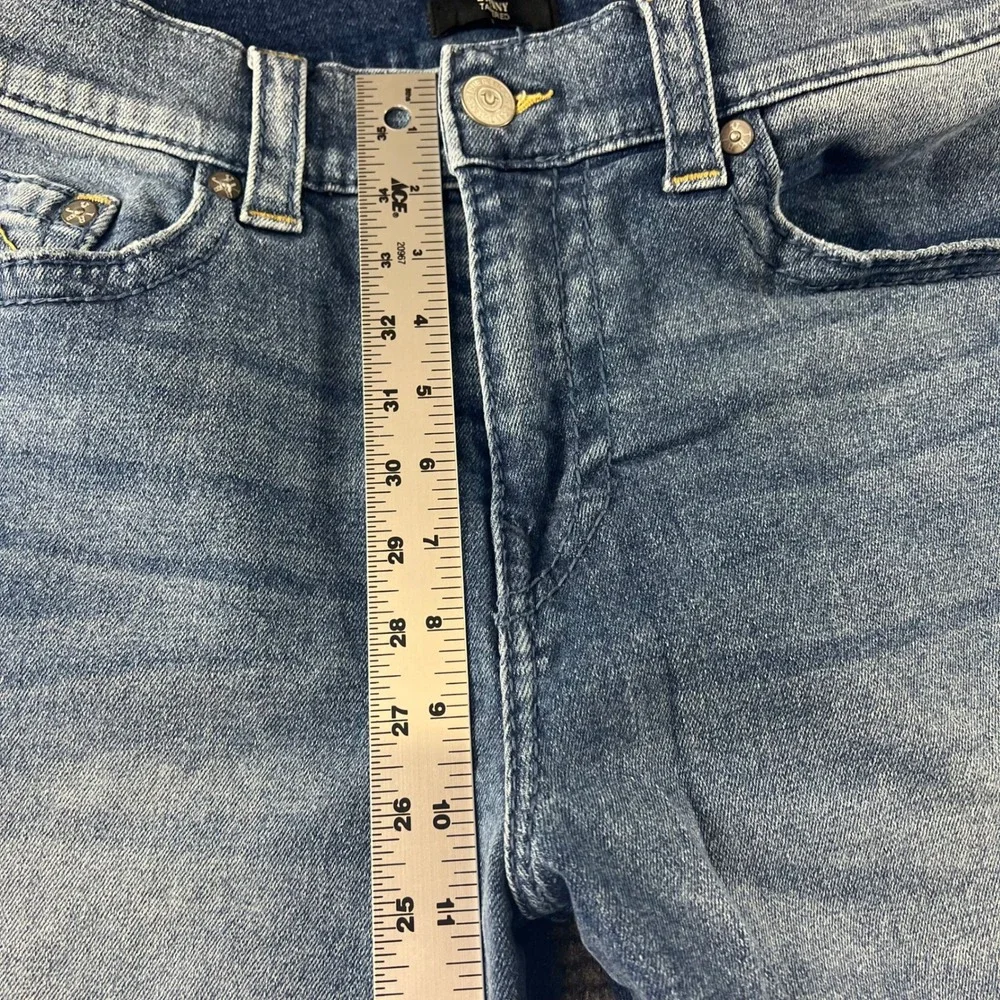 True Religion Danny Tapered Jeans Mens 34x29 Blue Medium Wash Horseshoe Pocket